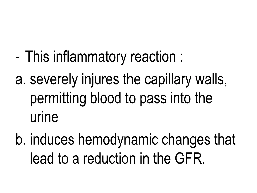 this inflammatory reaction a severely injures
