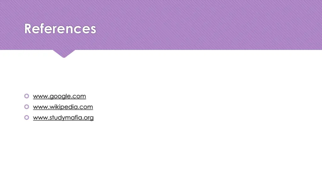 references