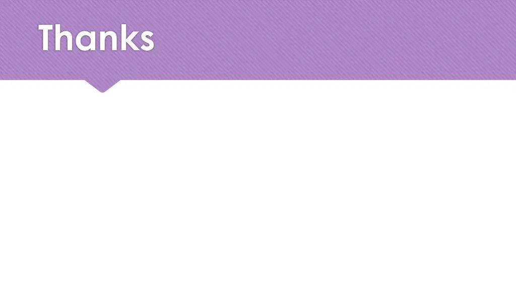 thanks