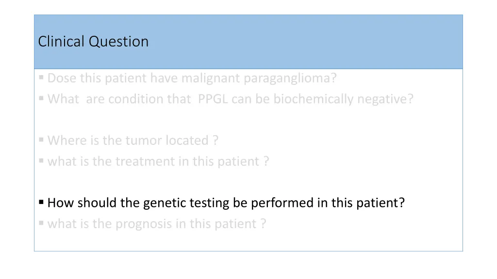 clinical question 4