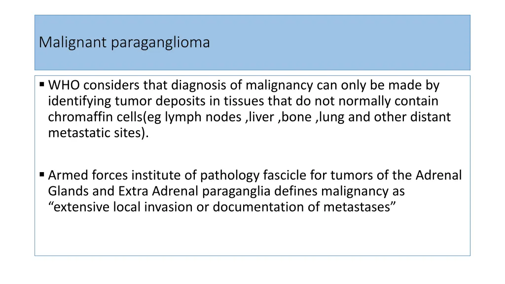 malignant paraganglioma 1