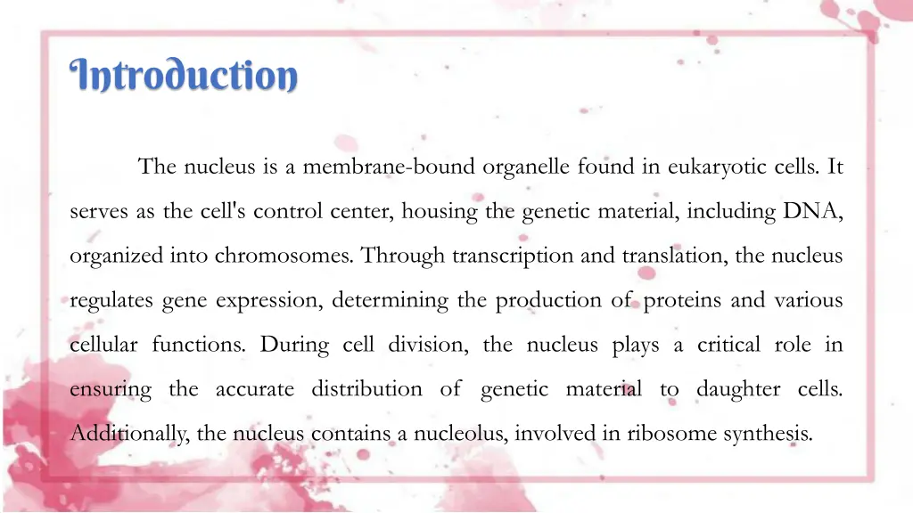 introduction