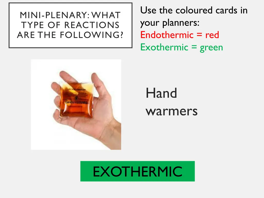 use the coloured cards in your planners 1