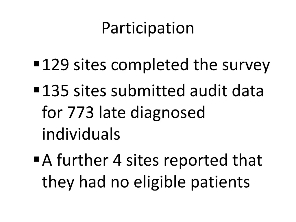 participation