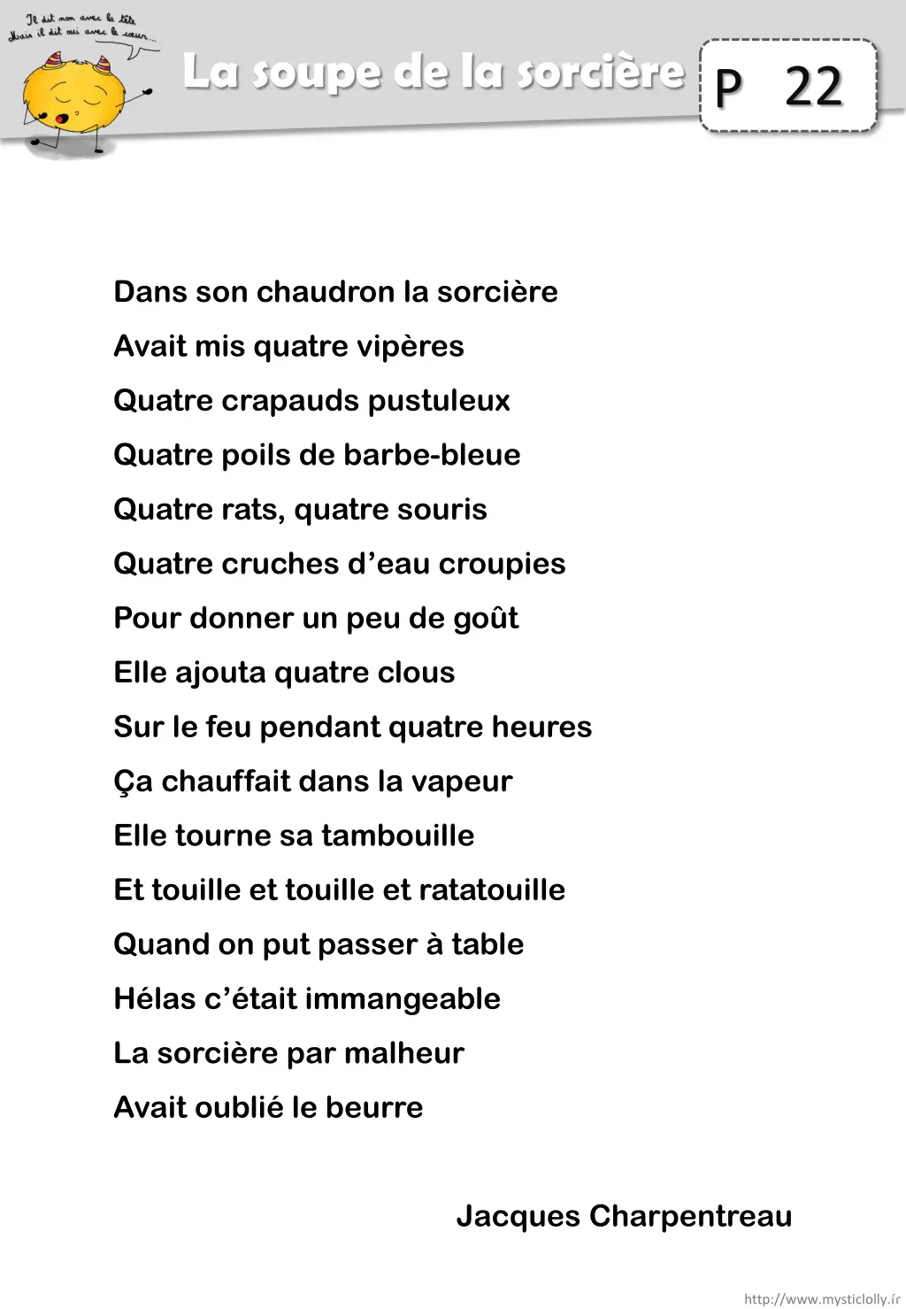 la soupe de la sorci re