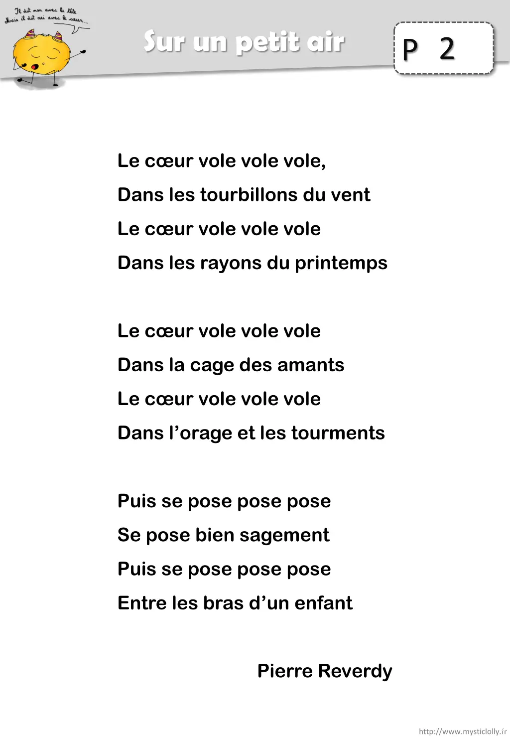 sur un petit air