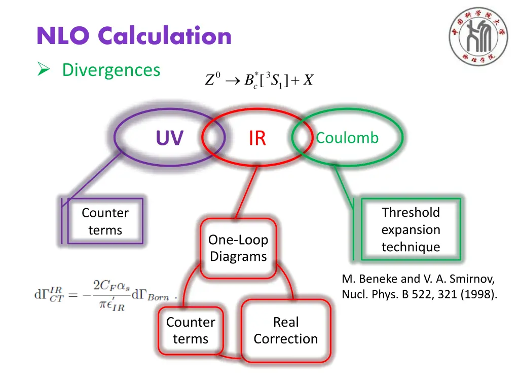 nlo calculation divergences