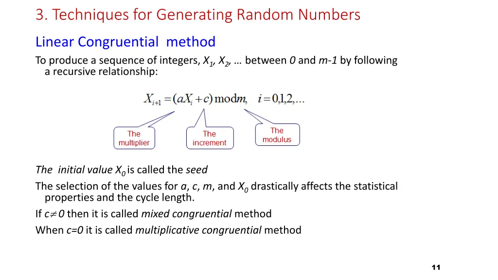 3 techniques for generating random numbers linear
