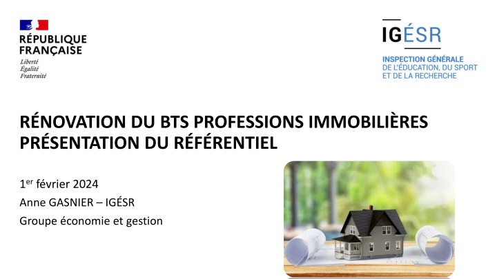 r novation du bts professions immobili