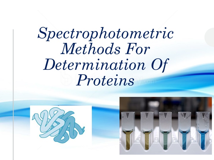 spectrophotometric methods for determination