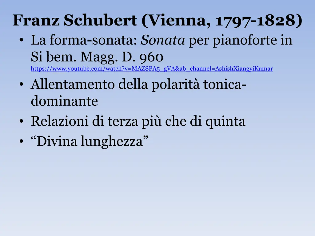 franz schubert vienna 1797 1828 la forma sonata