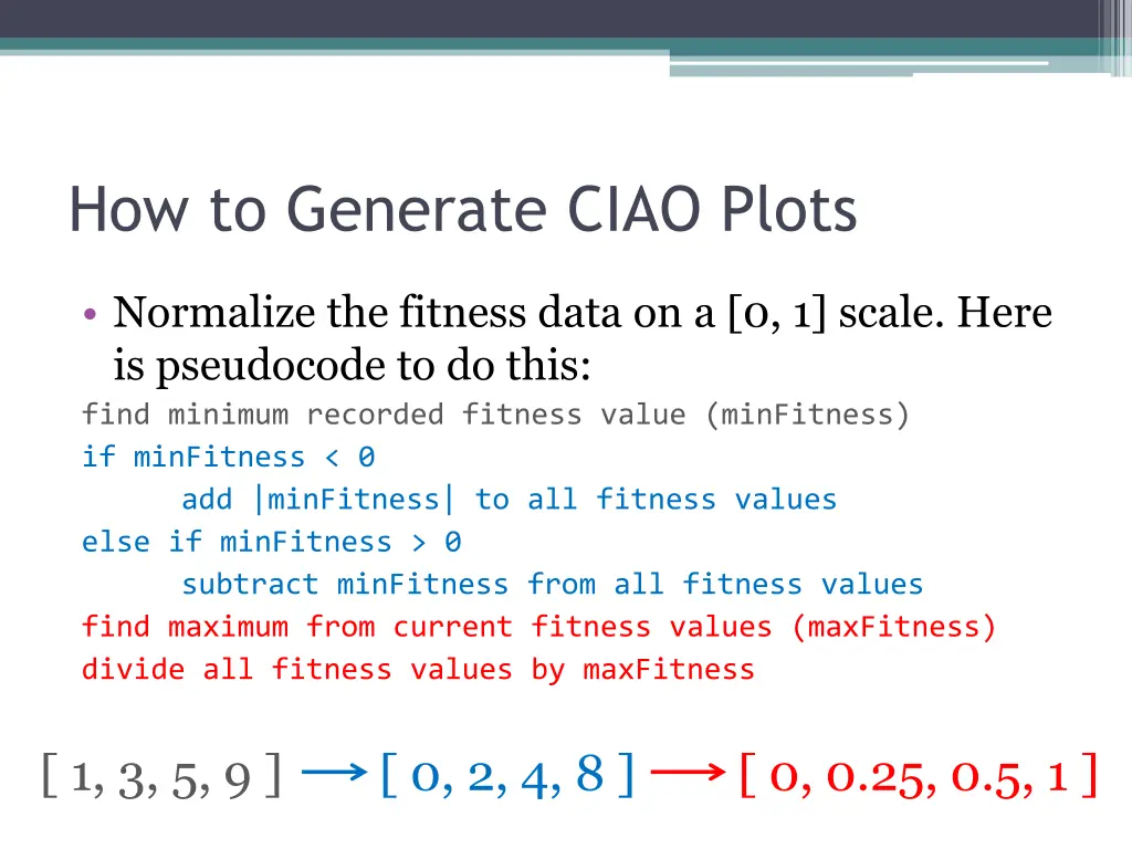 how to generate ciao plots 2