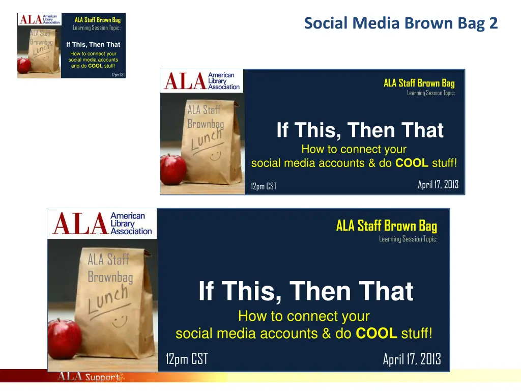 social media brown bag 2