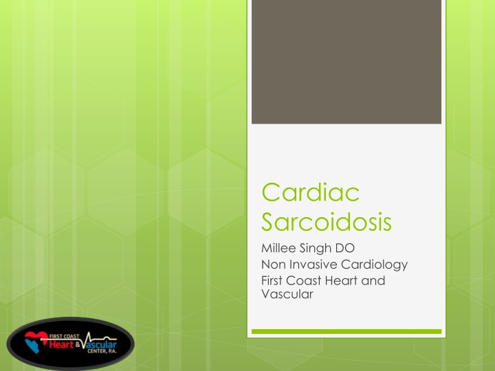 cardiac sarcoidosis millee singh do non invasive