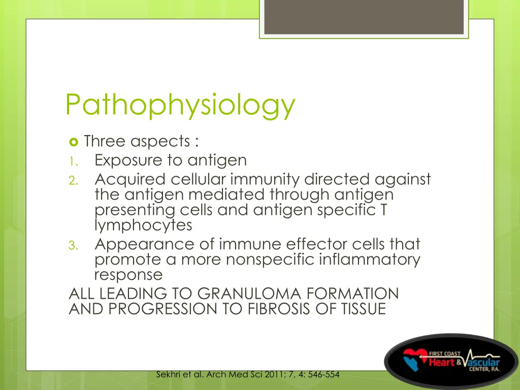 pathophysiology