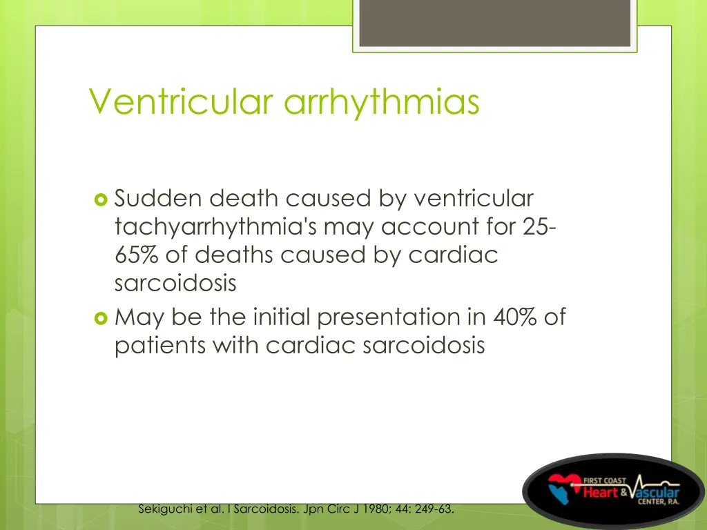 ventricular arrhythmias
