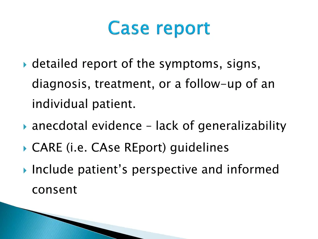 detailed report of the symptoms signs diagnosis