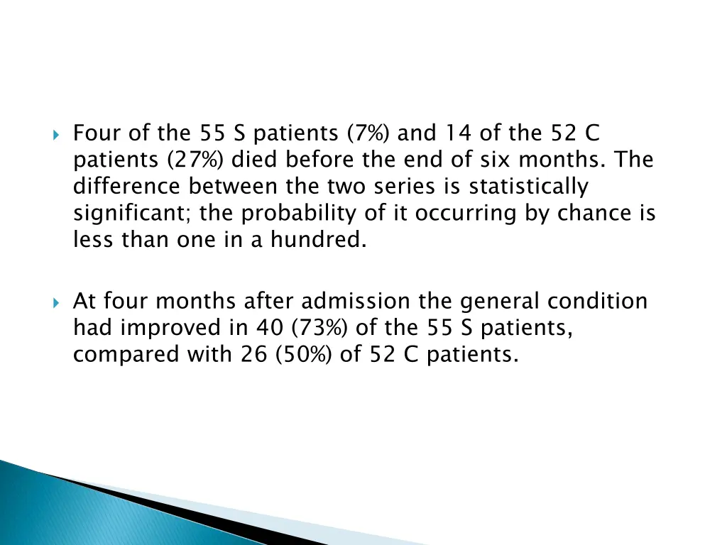 four of the 55 s patients