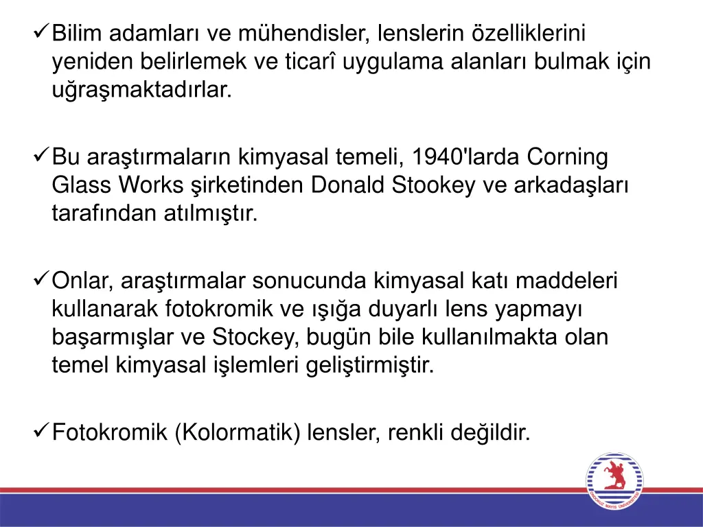 bilim adamlar ve m hendisler lenslerin