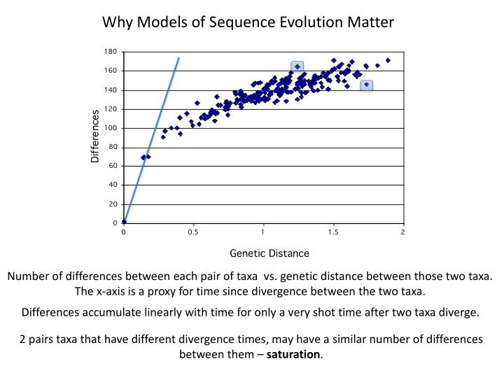 why models of sequence evolution matter