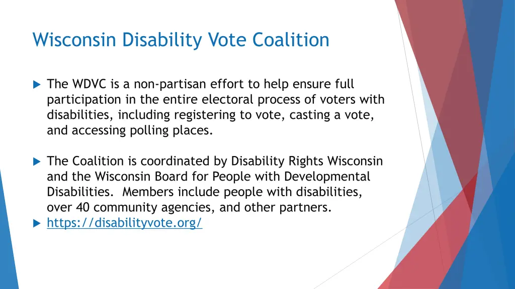 wisconsin disability vote coalition