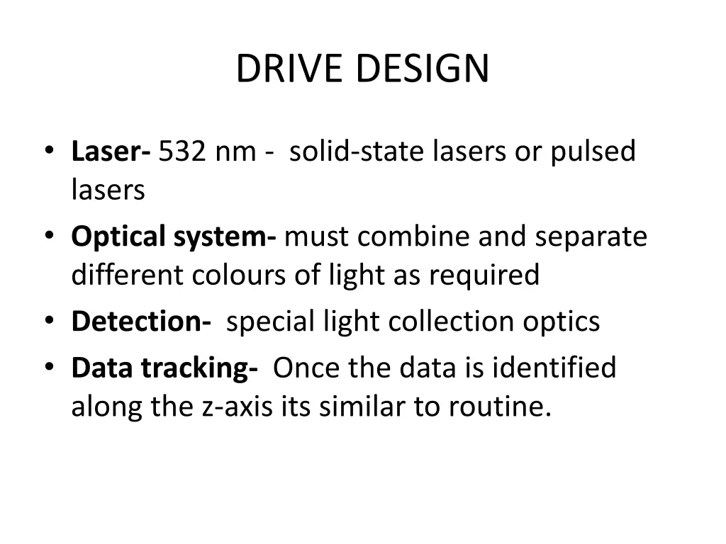 drive design