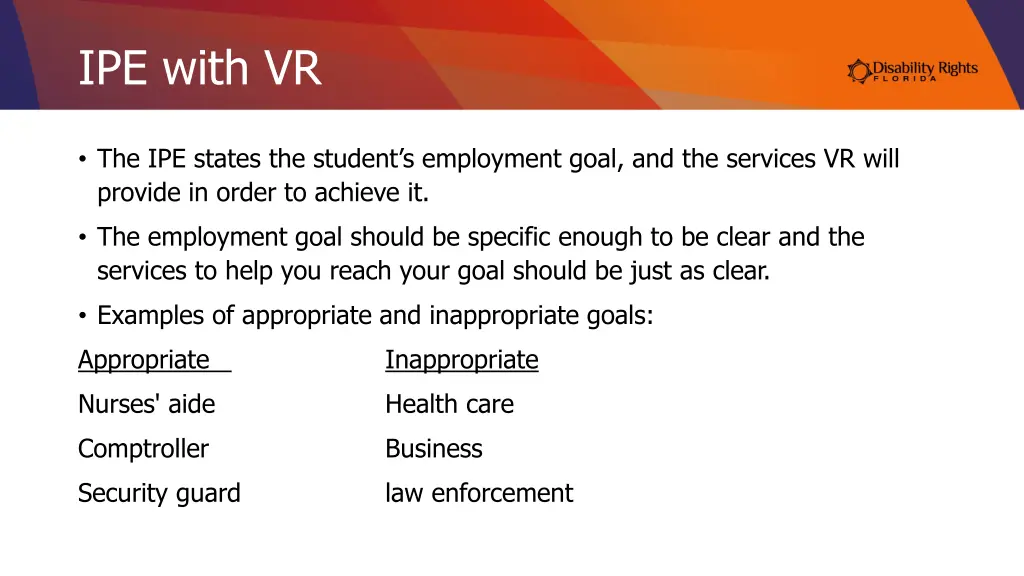 ipe with vr