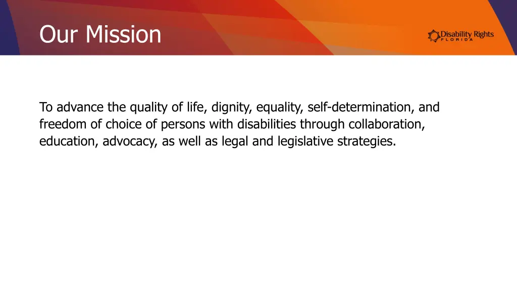 our mission