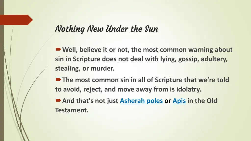 nothing new under the sun nothing new under