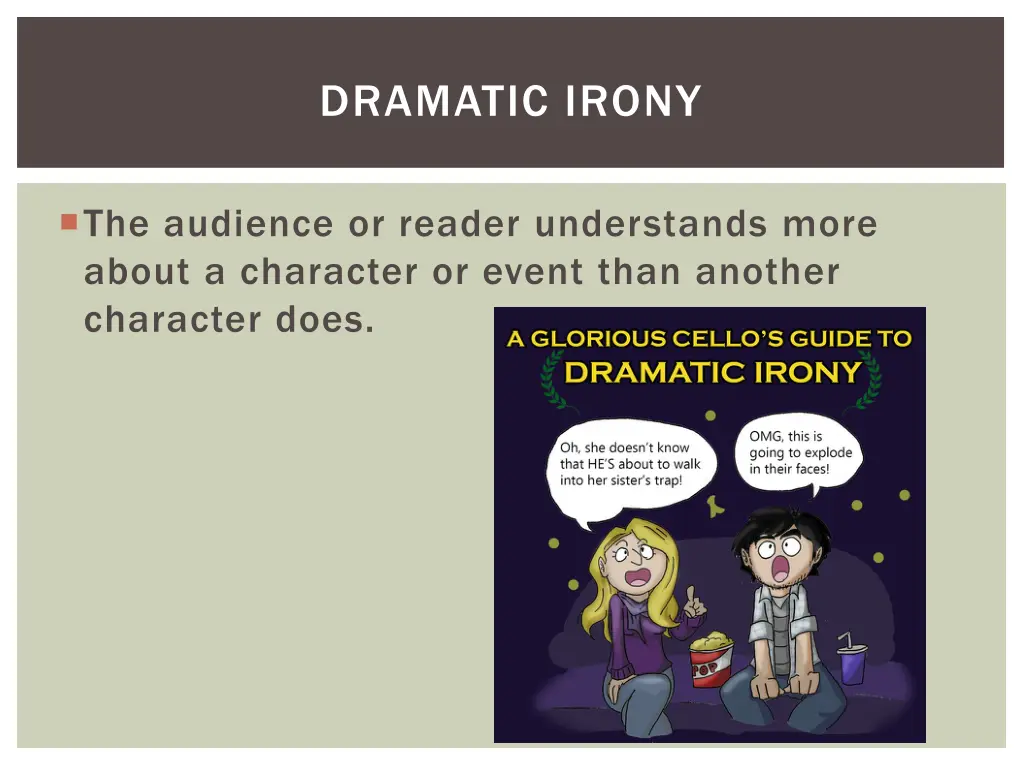 dramatic irony