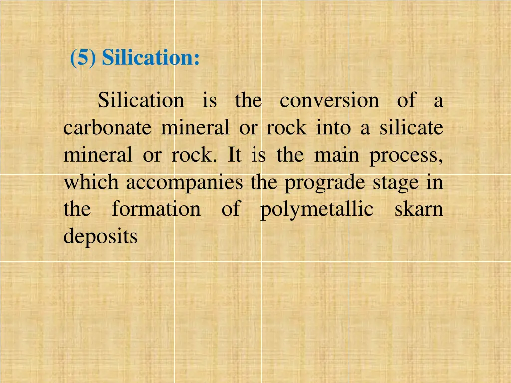 5 silication