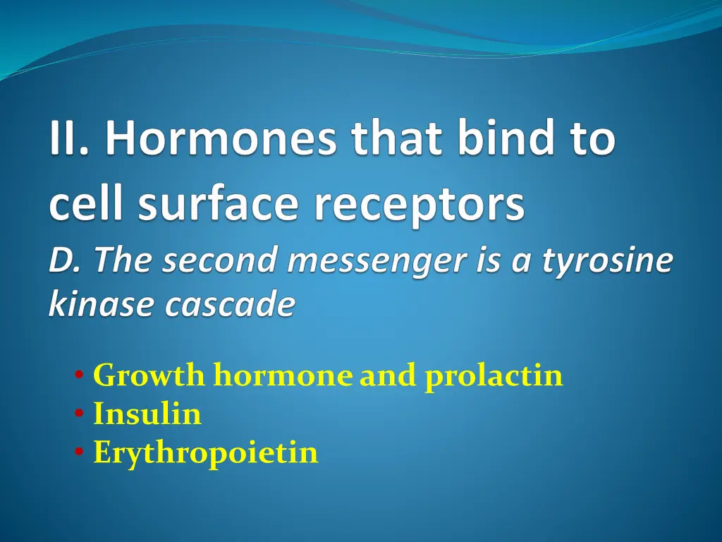 growth hormone and prolactin insulin