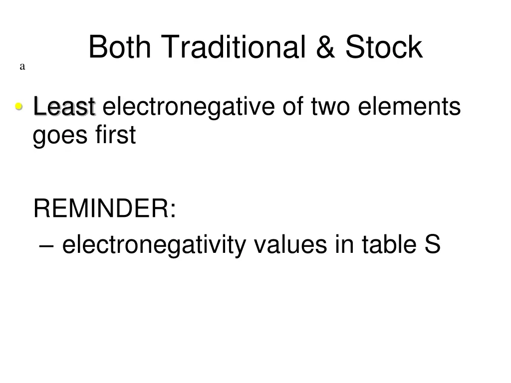 both traditional stock