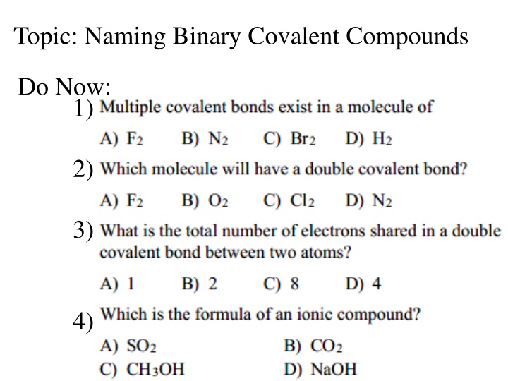 topic naming binary covalent compounds