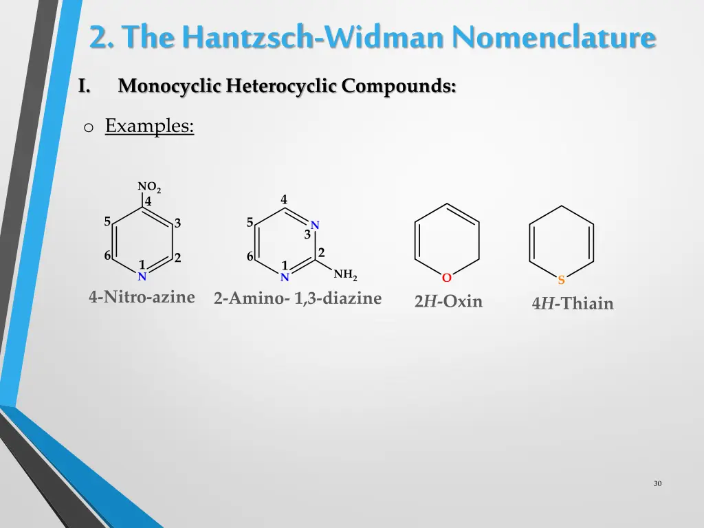 2 the hantzsch widman nomenclature i monocyclic 8