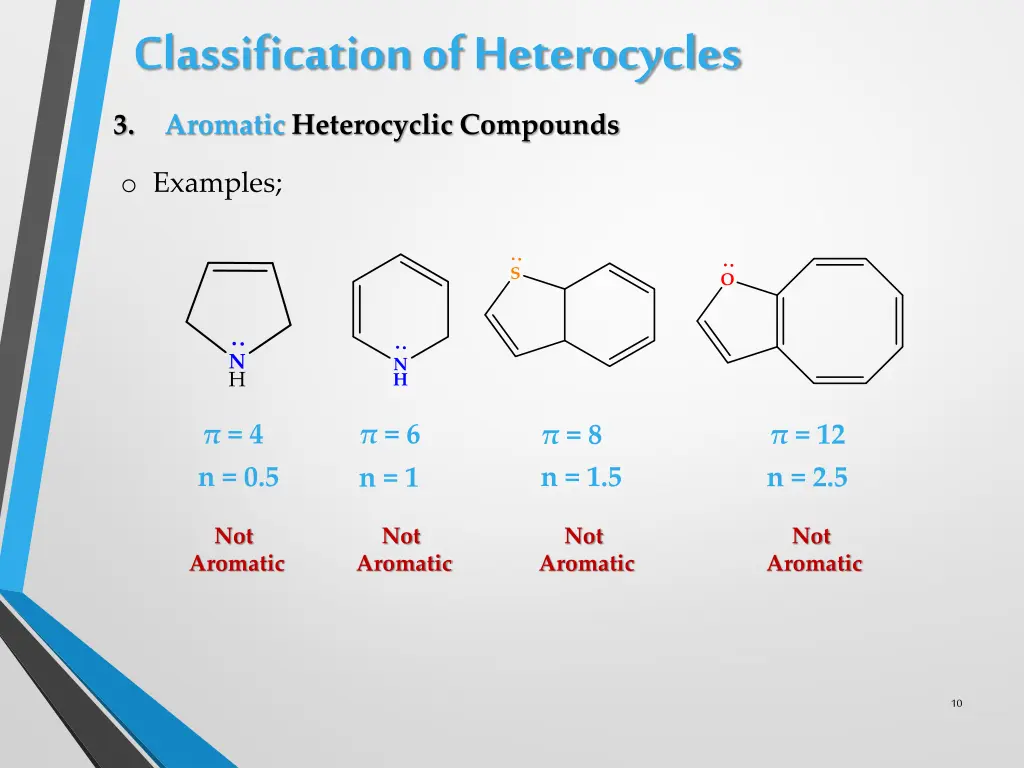 classification of heterocycles 5