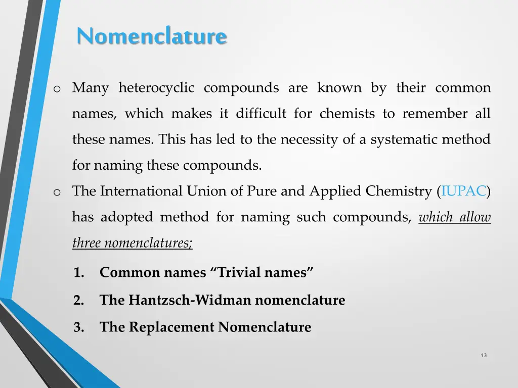 nomenclature 1