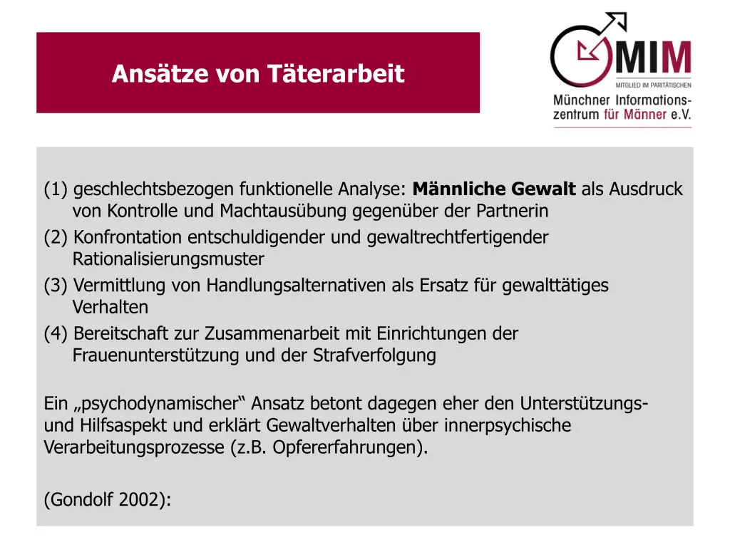 ans tze von t terarbeit