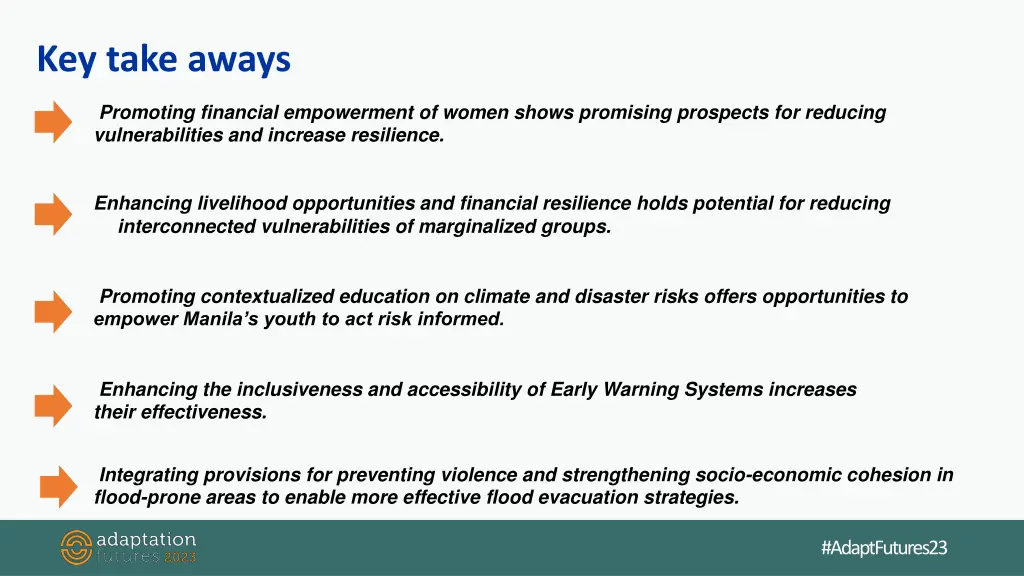 key take aways
