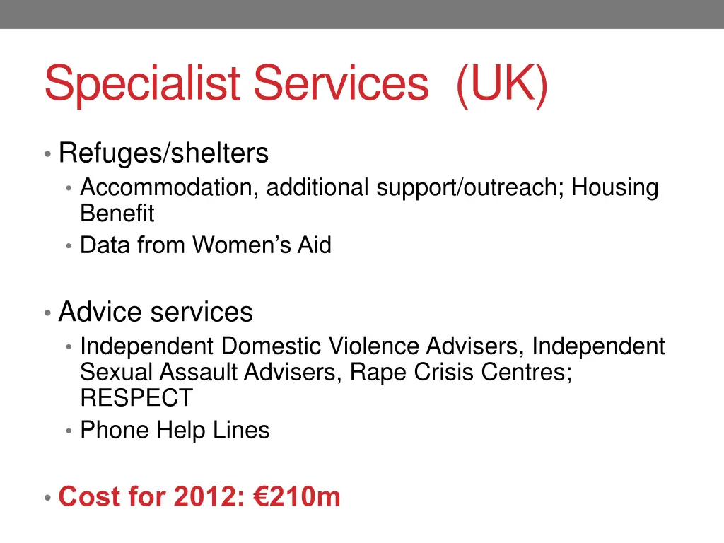 specialist services uk