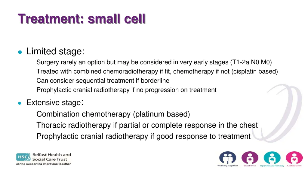 treatment small cell