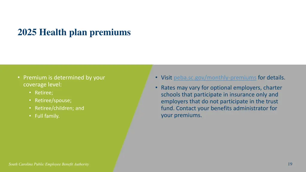 2025 health plan premiums