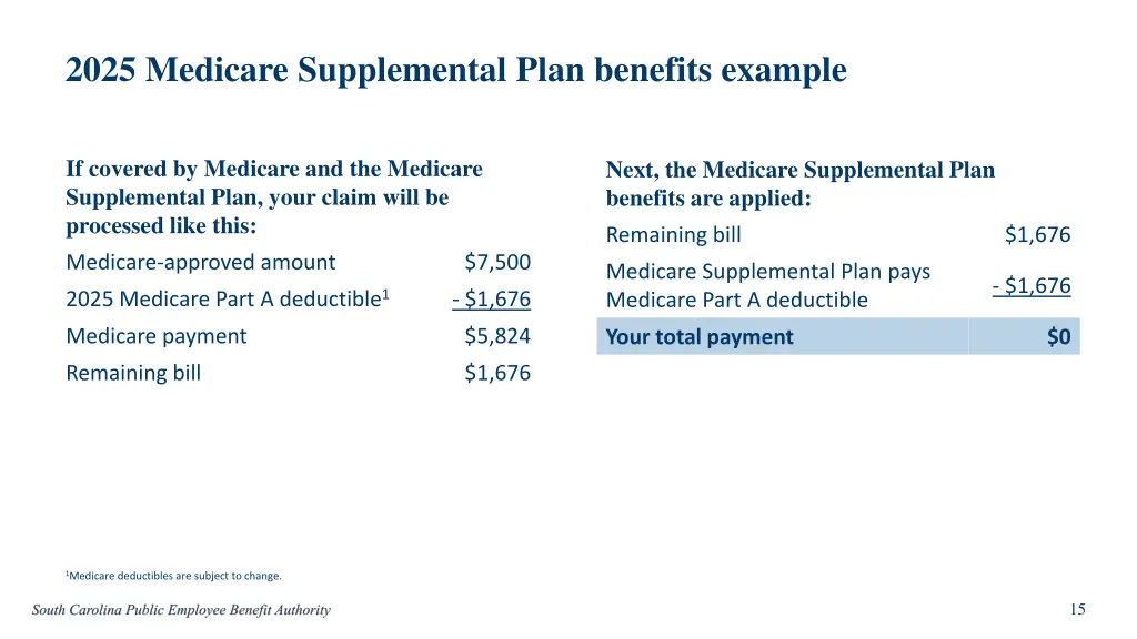 2025 medicare supplemental plan benefits example