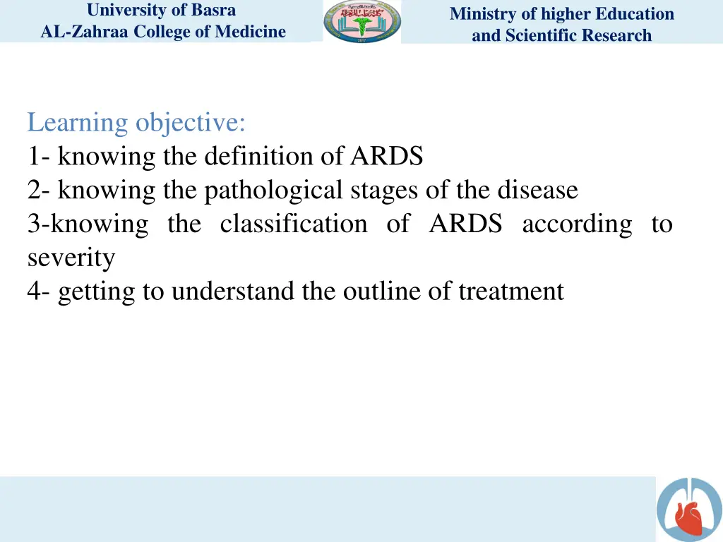 university of basra al zahraa college of medicine