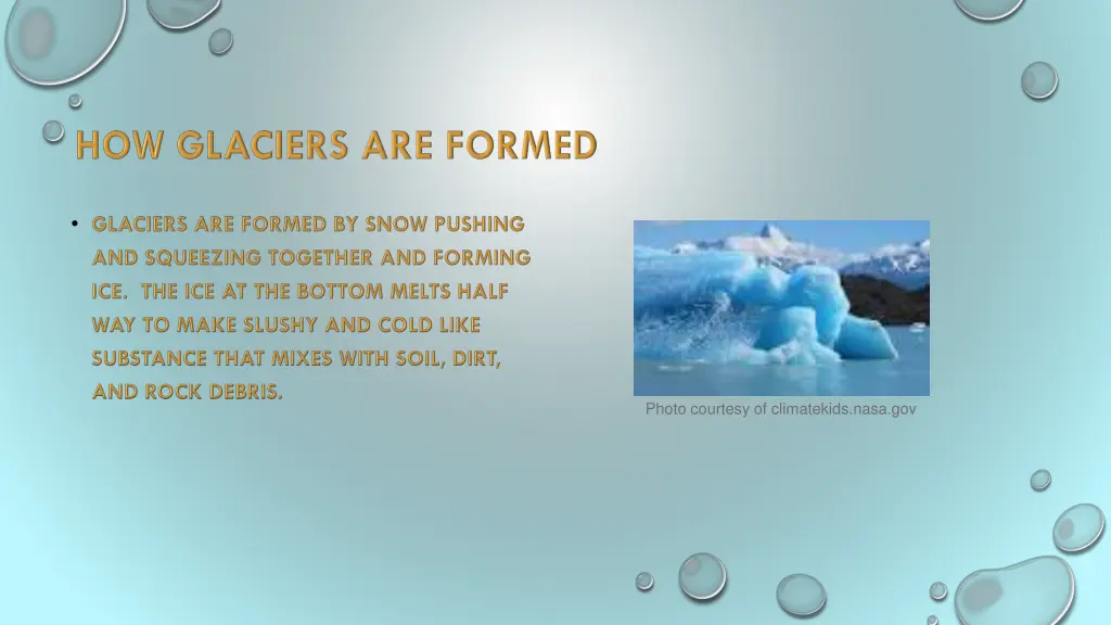 photo courtesy of climatekids nasa gov