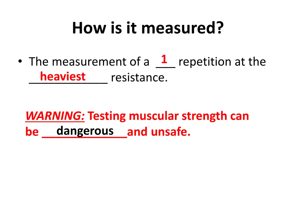 how is it measured 2