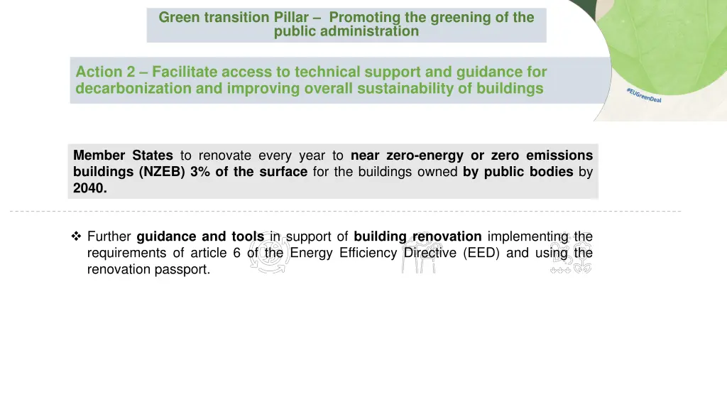green transition pillar promoting the greening 1