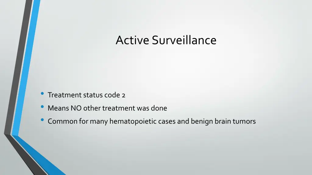 active surveillance