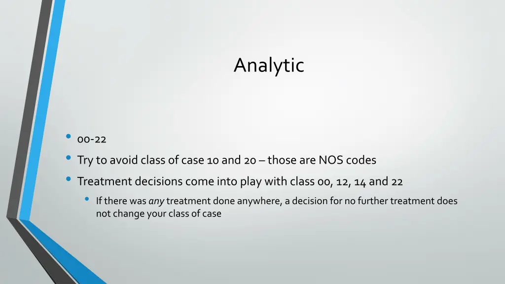analytic 1