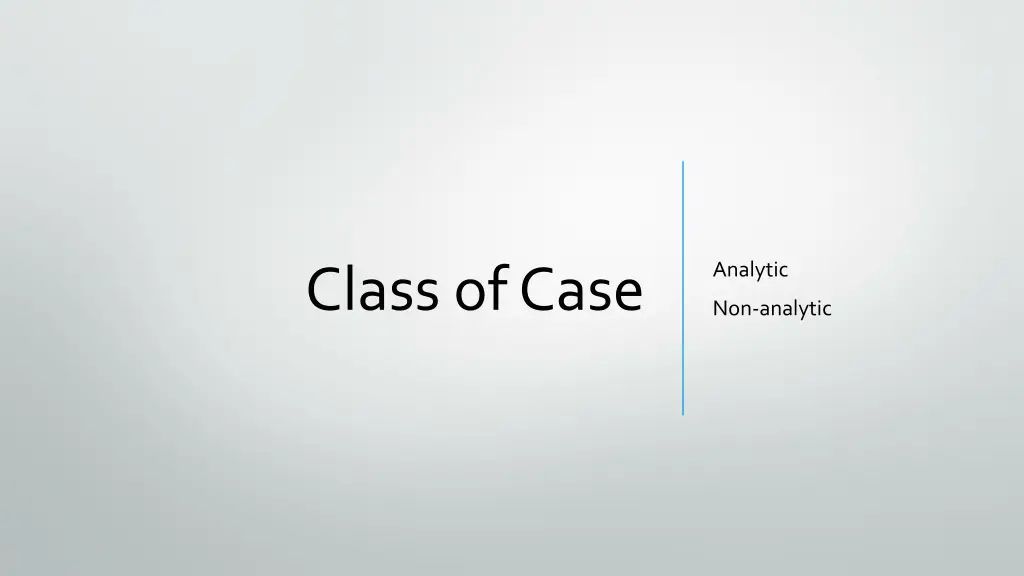 analytic
